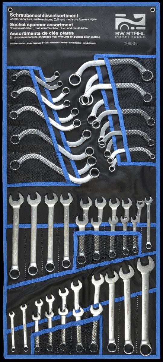 SW-Stahl Spanner Set, ring / open ended Article number: 00935L cheaply
