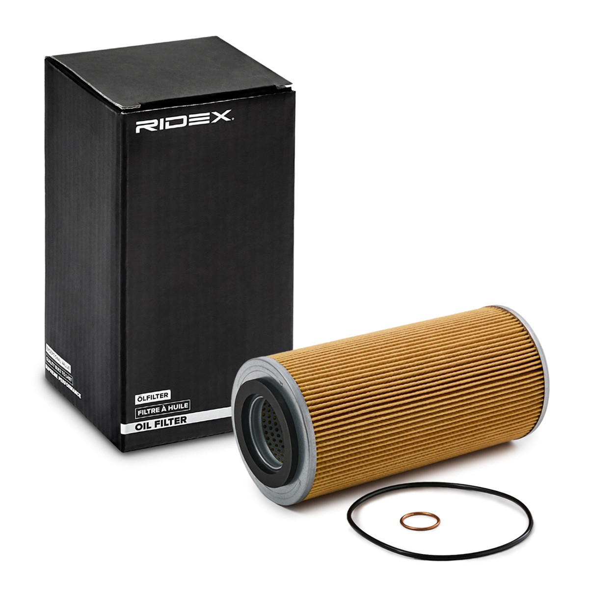 RIDEX Õlifilter Artikli number: 7O0227 soodsalt