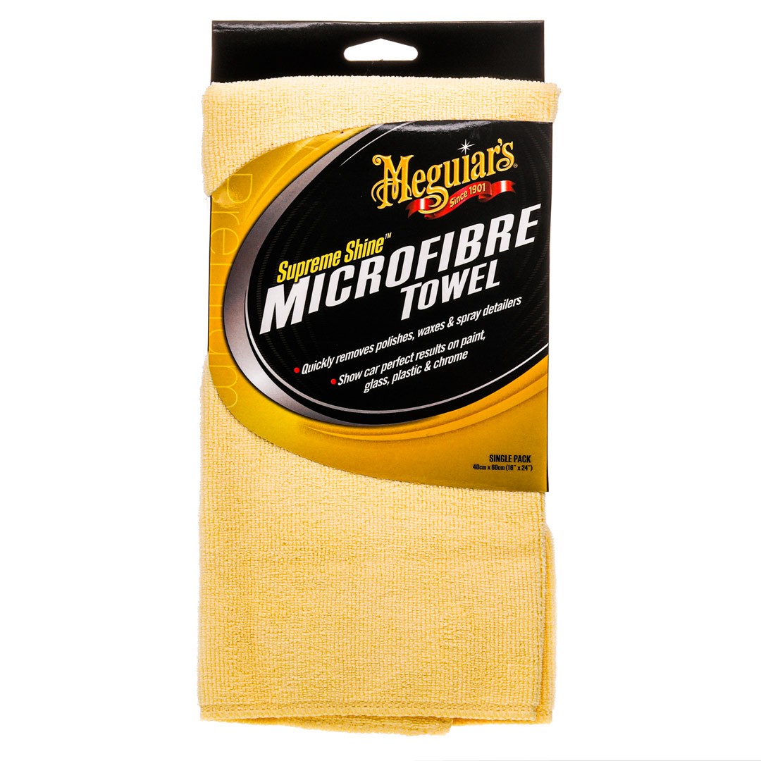 MEGUIARS Microfiberklud SUPREME SHINE MICROFIBRE SINGLE Varenummer: X2010EU billige