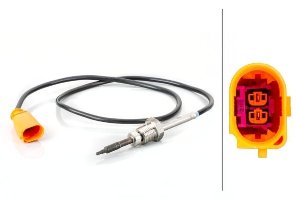 HELLA Sensor, exhaust gas temperature Article number: 6PT 014 494-541 cheaply