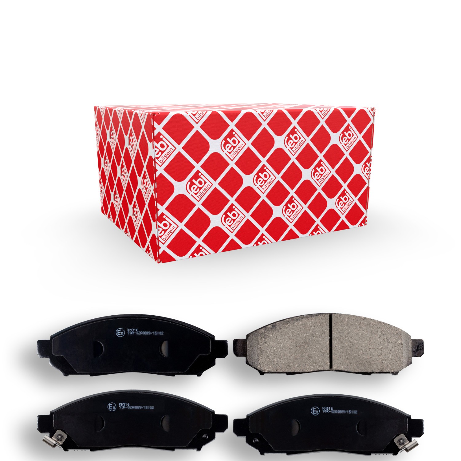 FEBI BILSTEIN Brake pad set Article number: 170304 cheaply