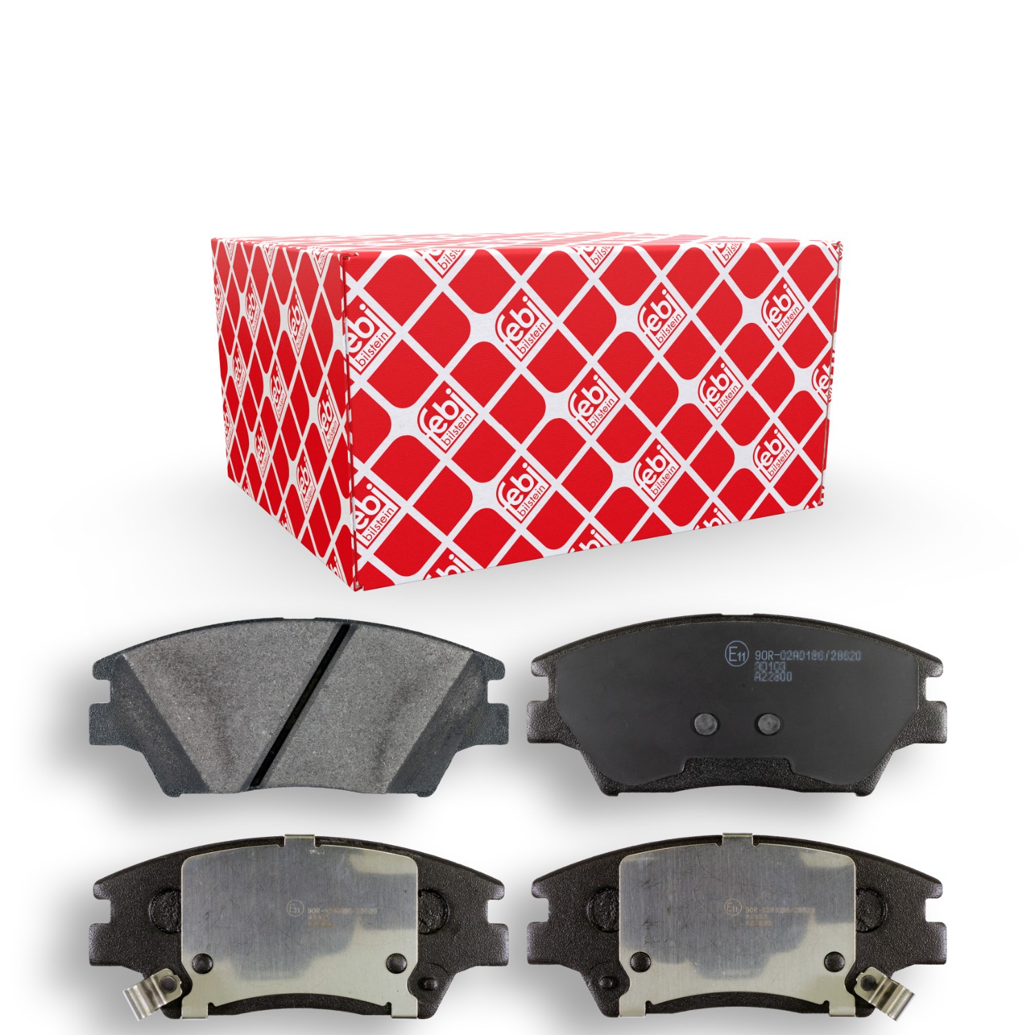 FEBI BILSTEIN Brake pad set Article number: 170629 cheaply