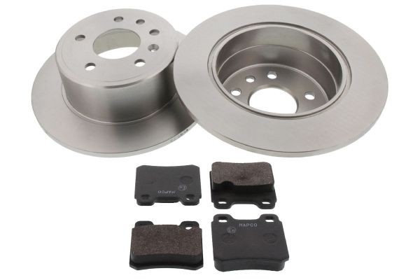 MAPCO Brake discs and pads set Article number: 47848 cheaply