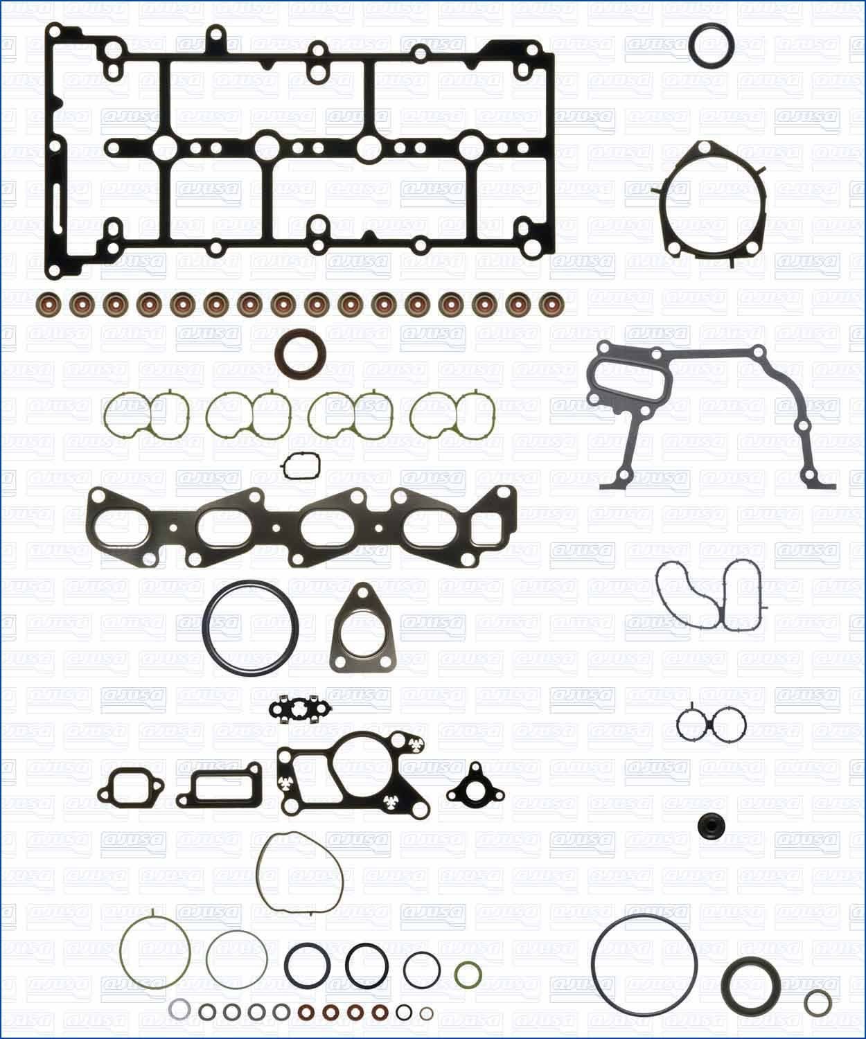 AJUSA Full Gasket Set, engine Article number: 51090200 cheaply
