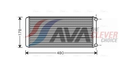 AVA COOLING SYSTEMS Õliradiaator, roolimine Artikli number: PR3096 soodsalt
