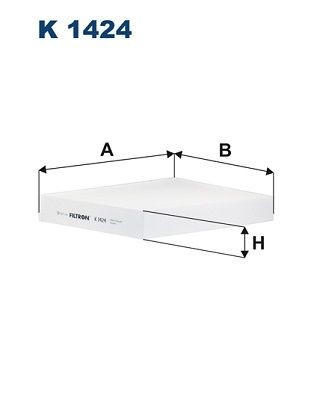 FILTRON Pollen filter Article number: K 1424 cheaply