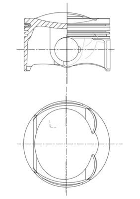 MAHLE ORIGINAL Stempel artikkelnummer: 033 PI 00109 000 billig