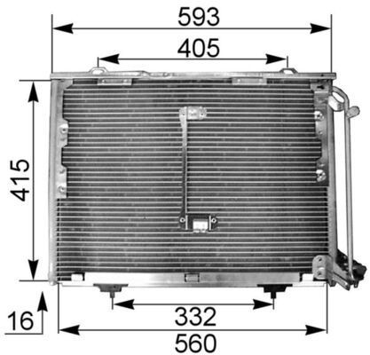 MAHLE ORIGINAL Kondensaator, kliimaseade Artikli number: AC 168 000P soodsalt