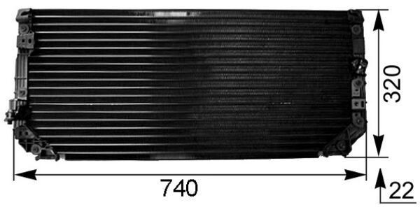 MAHLE ORIGINAL Condensatore climatizzatore Numero articolo: AC 249 000S poco costoso