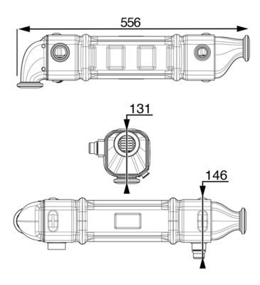 MAHLE ORIGINAL EGR cooler Article number: CE 35 000P cheaply