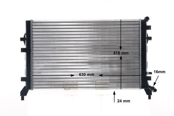 MAHLE ORIGINAL Radiaator, mootorijahutus Artikli number: CR 1382 000S soodsalt
