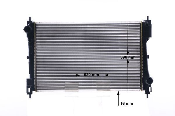 MAHLE ORIGINAL Engine radiator Article number: CR 1996 000S cheaply