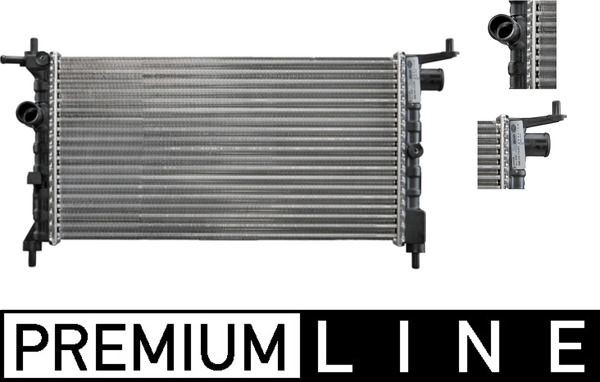 MAHLE ORIGINAL Engine radiator Article number: CR 268 000P cheaply