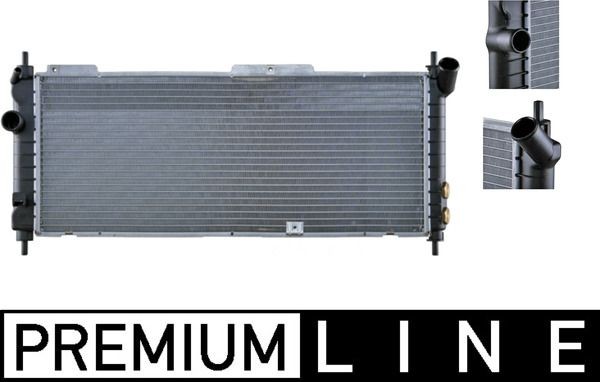 MAHLE ORIGINAL Engine radiator Article number: CR 355 000P cheaply