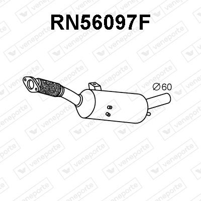 VENEPORTE Diesel particulate filter Article number: RN56097F cheaply