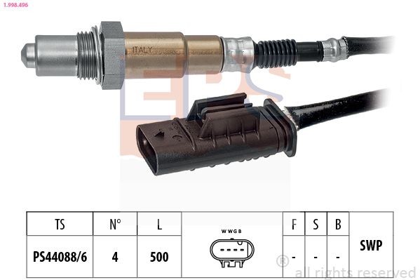 EPS Lambda andur Artikli number: 1.998.496 soodsalt