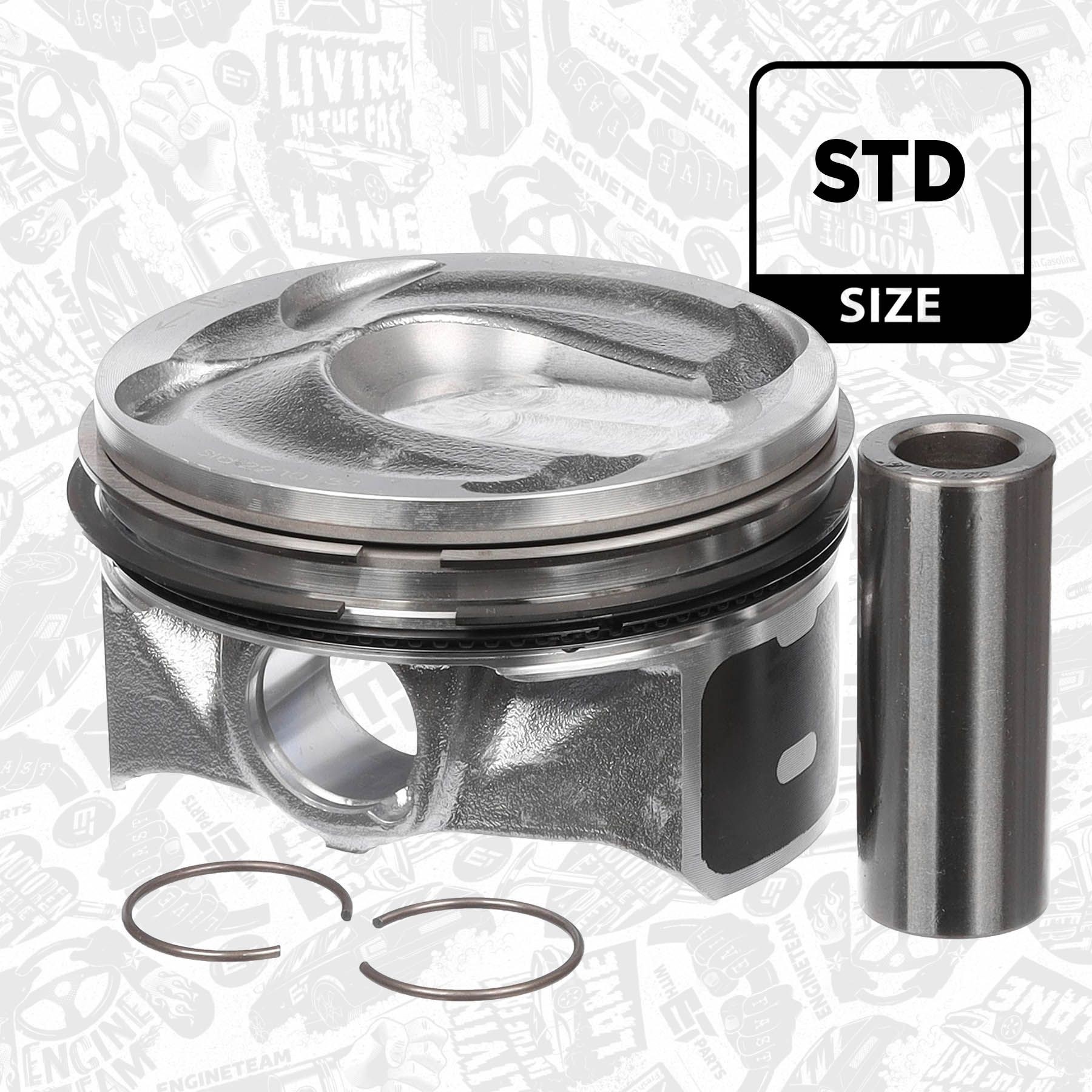 ET ENGINETEAM Piston Article number: PM010000 cheaply