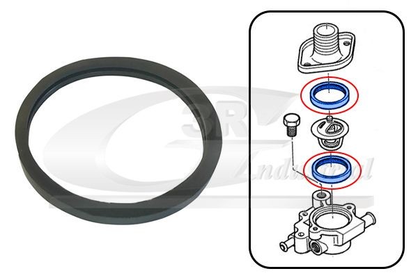 3RG Gasket, thermostat Article number: 82642 cheaply