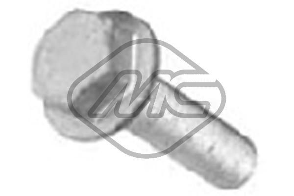 Metalcaucho 02255 Pulley Bolt SCÉNIC 2.0 16V (JA1D, JA17) 140 PS Petrol 2003
