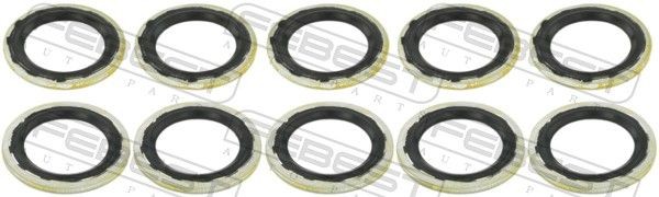 FEBEST Seal Ring, air conditioning system line Article number: RINGAH-019-PCS10 cheaply