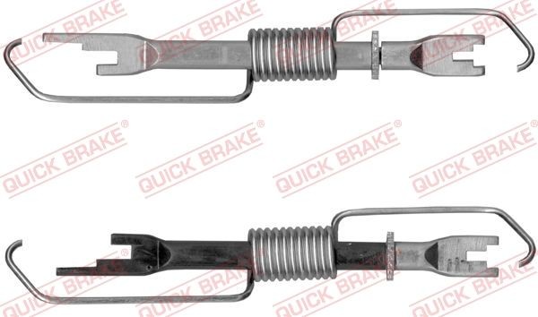 QUICK BRAKE 111 53 006R Inställning, trumbroms D-MAX 2.5 DiTD 4x4 136 hk Diesel 2012
