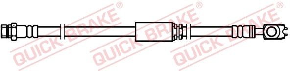 QUICK BRAKE Brake hose Article number: 50.753X cheaply
