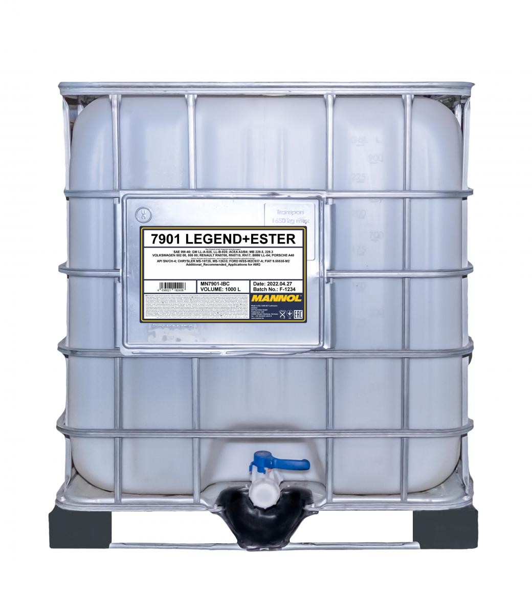 MANNOL Engine oil LEGEND+ESTER Article number: MN7901-IBC cheaply