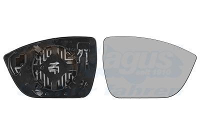 VAN WEZEL Mirror Glass, outside mirror Article number: 4907838 cheaply