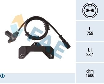 FAE ABS sensor Article number: 78508 cheaply