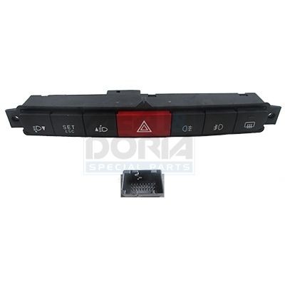 MEAT & DORIA 206043 Hazard Light Switch DOBLO 1.6 D Multijet (263AXD1B, 263AXX1B) 105 PS Diesel