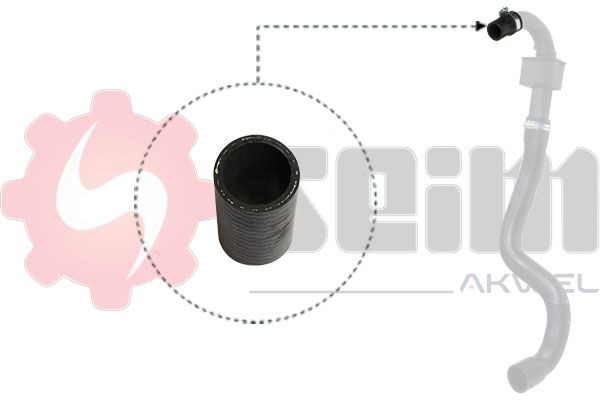 SEIM Charger intake hose Article number: 981915 cheaply