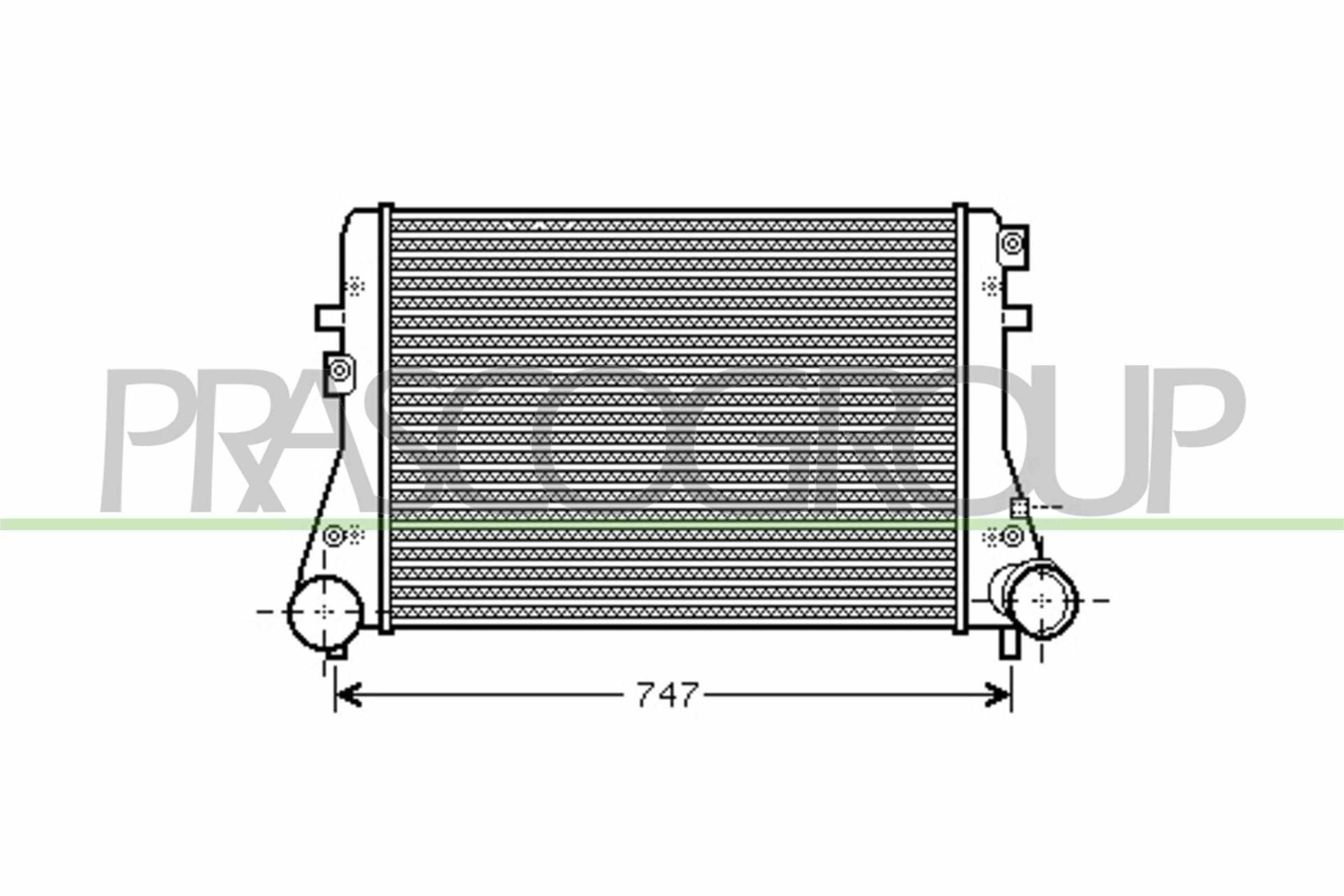 PRASCO Intercooler Article number: AD322N002 cheaply