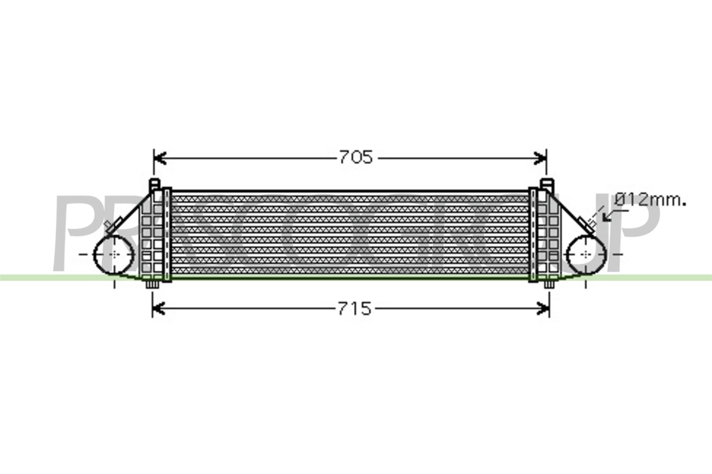 PRASCO Intercooler Article number: FD424N002 cheaply