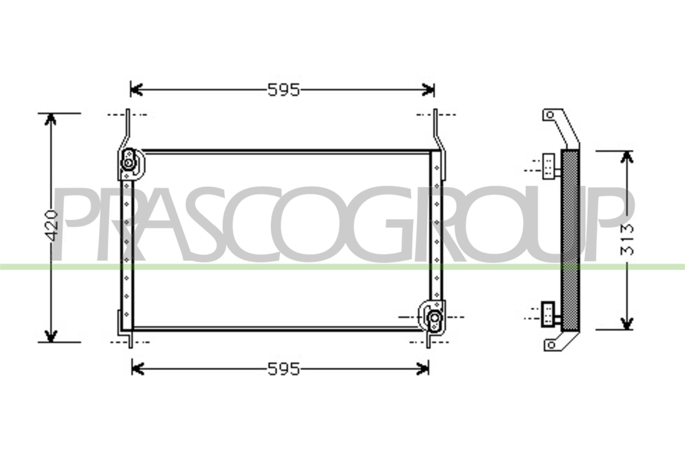 PRASCO Kondensaator, kliimaseade Artikli number: FT137C003 soodsalt