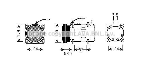 PRASCO Air conditioning condenser Article number: OP031C004 cheaply