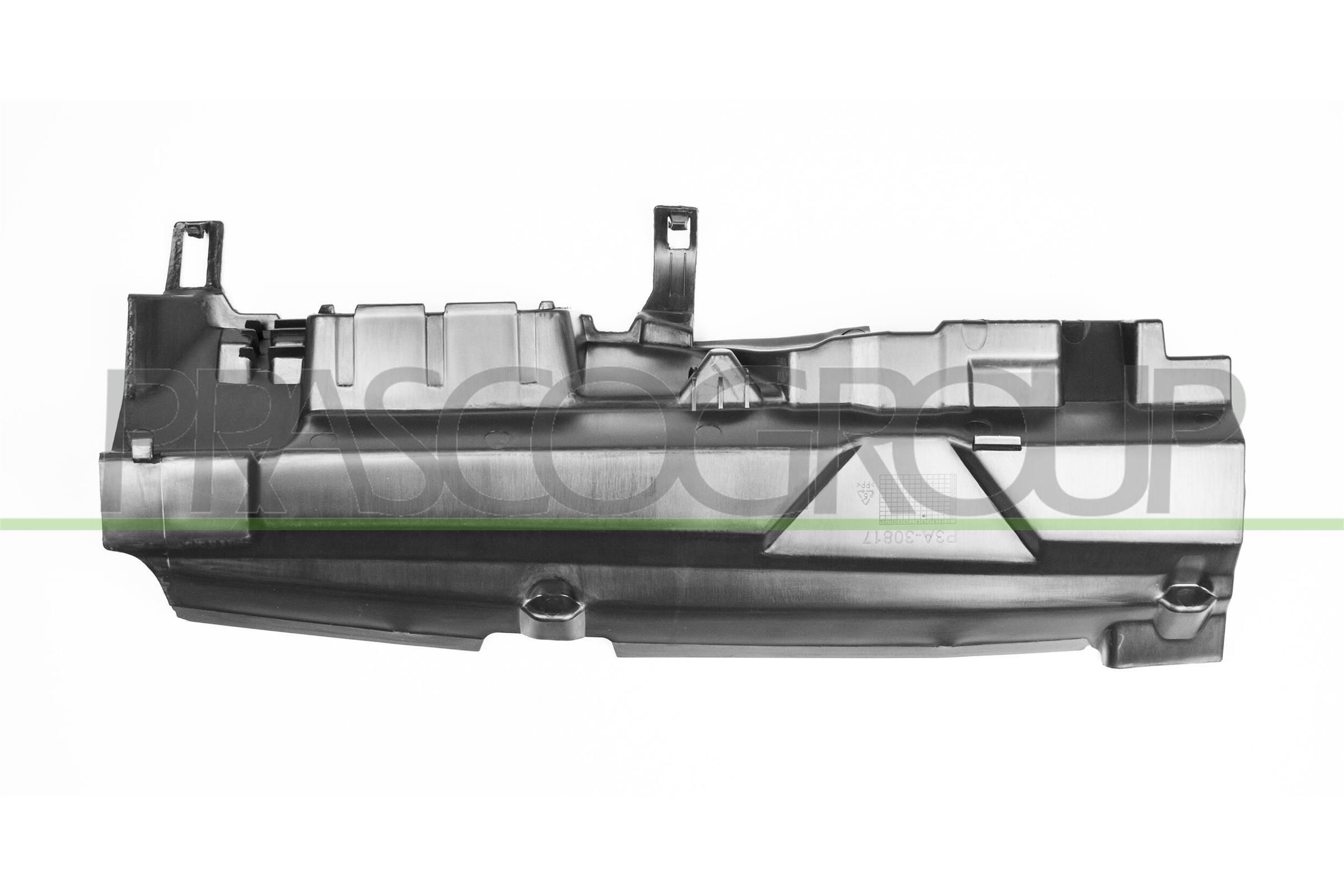PRASCO Air Deflector, engine Article number: PG4302102 cheaply