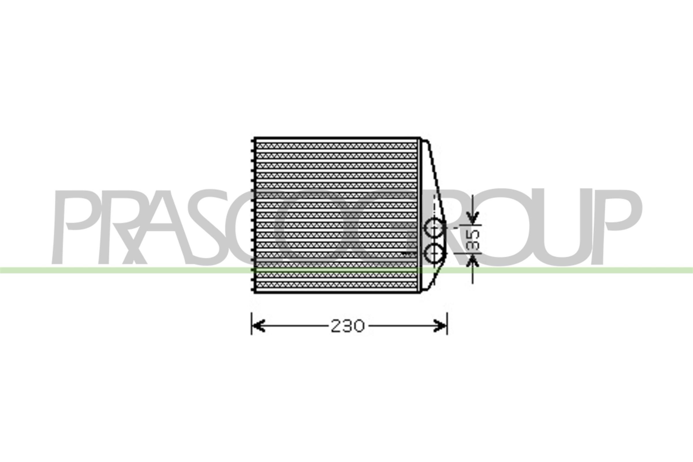PRASCO Heater matrix Article number: SA015H001 cheaply