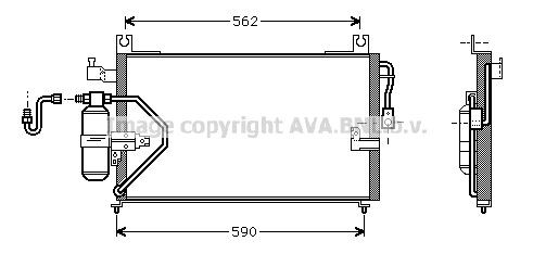 PRASCO Engine radiator Article number: SY810R002 cheaply