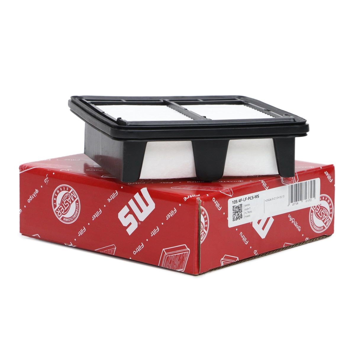 MASTER-SPORT Luftfilter Varenummer: 105/4F-LF-PCS-MS billige