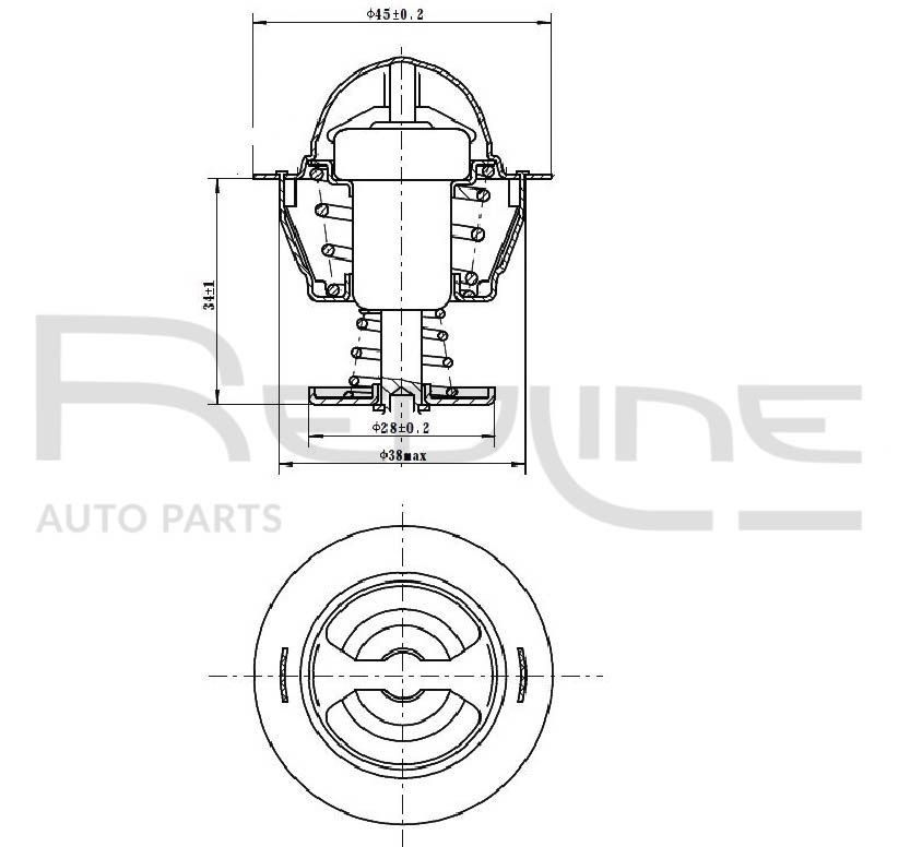 RED-LINE Thermostat Article number: 55TA000 cheaply