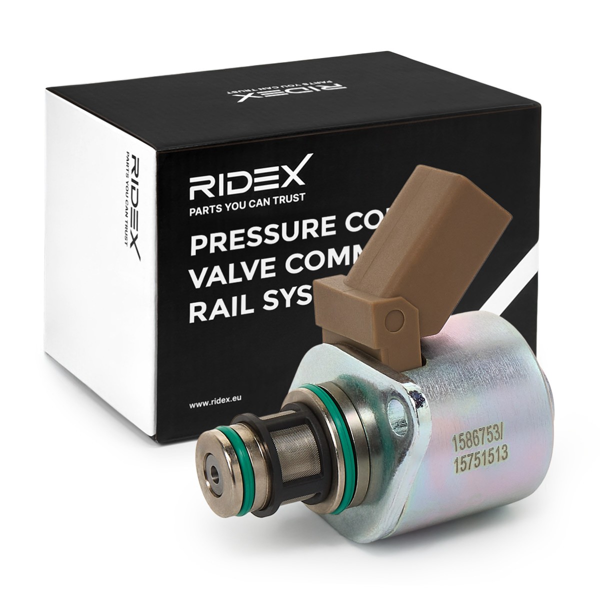 RIDEX 3996P0029 Trykreguleringsventil, Common-Rail-System OCTAVIA 1.6 TDI 105 HK Diesel 2020