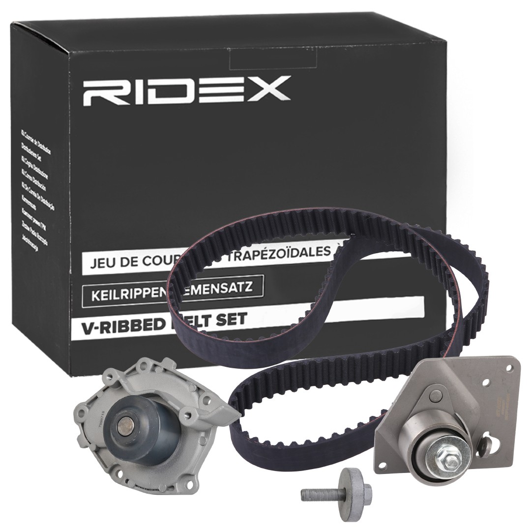 RIDEX Water pump and timing belt kit Article number: 3096W0305 cheaply