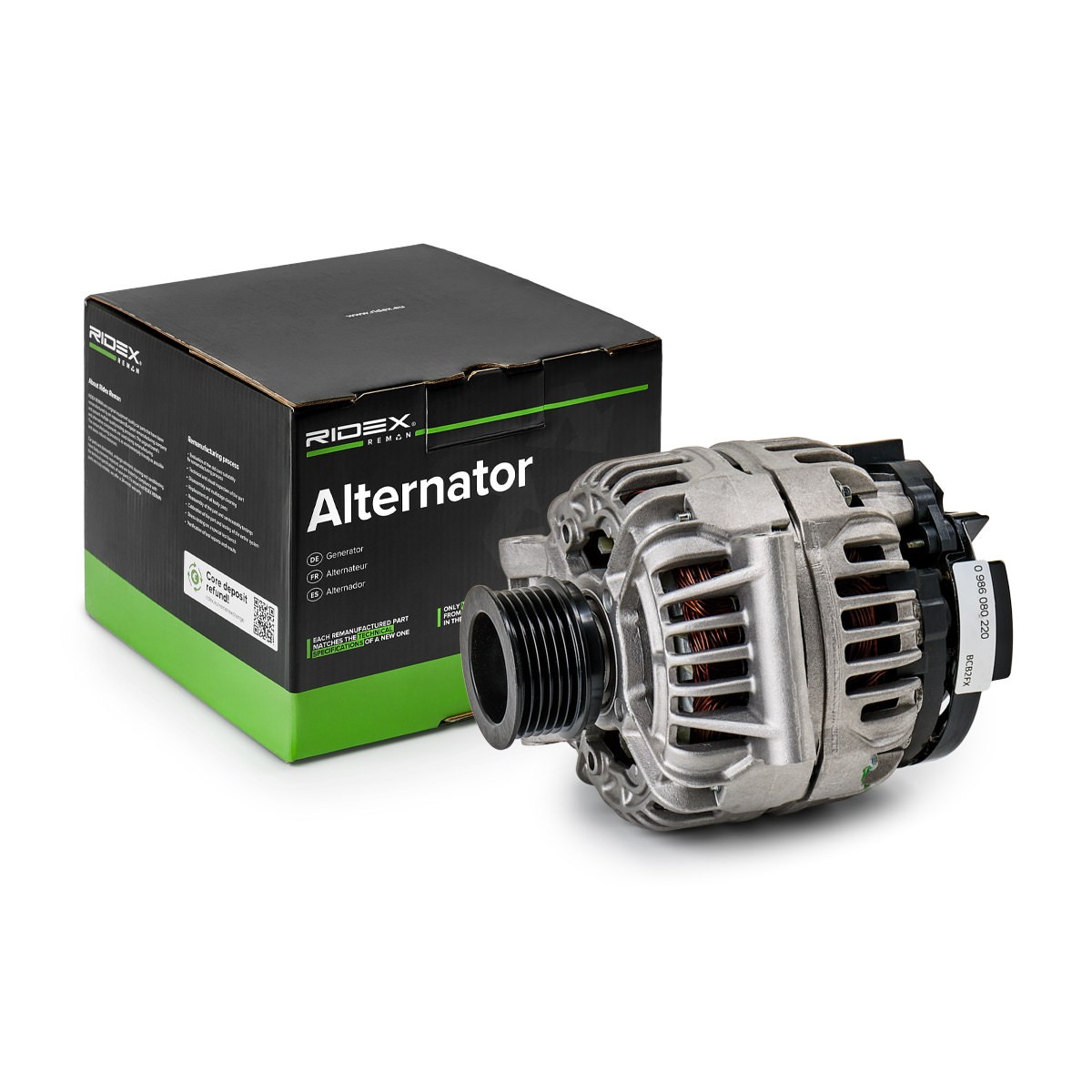 RIDEX REMAN Alternator Article number: 4G0304R cheaply