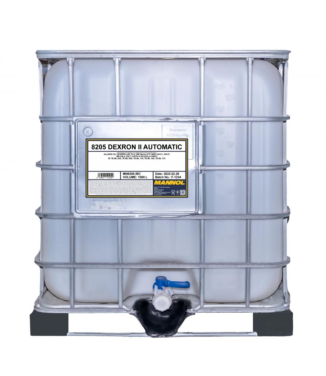 MANNOL Automatic transmission fluid Dexron II Automatic Article number: MN8205-IBC cheaply