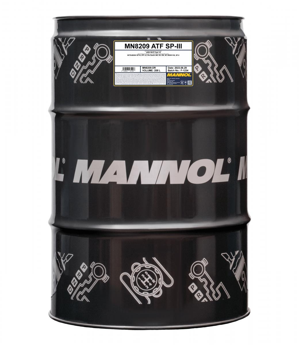 MANNOL Automatic transmission fluid ATF, SP-III Article number: MN8209-DR cheaply