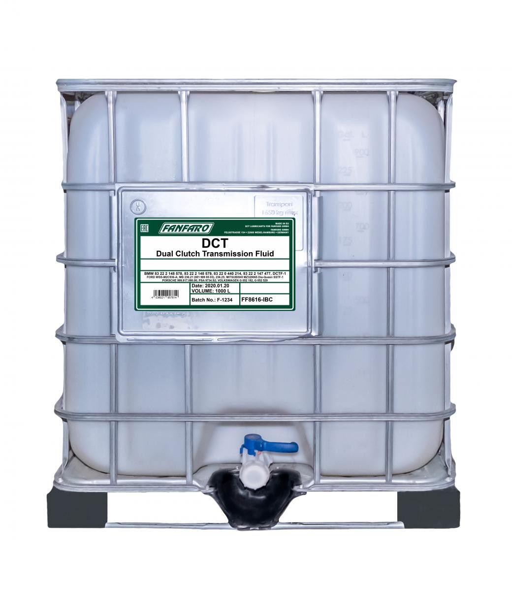 FANFARO Gearkasseolie automatik DCT Varenummer: FF8616-IBC billige