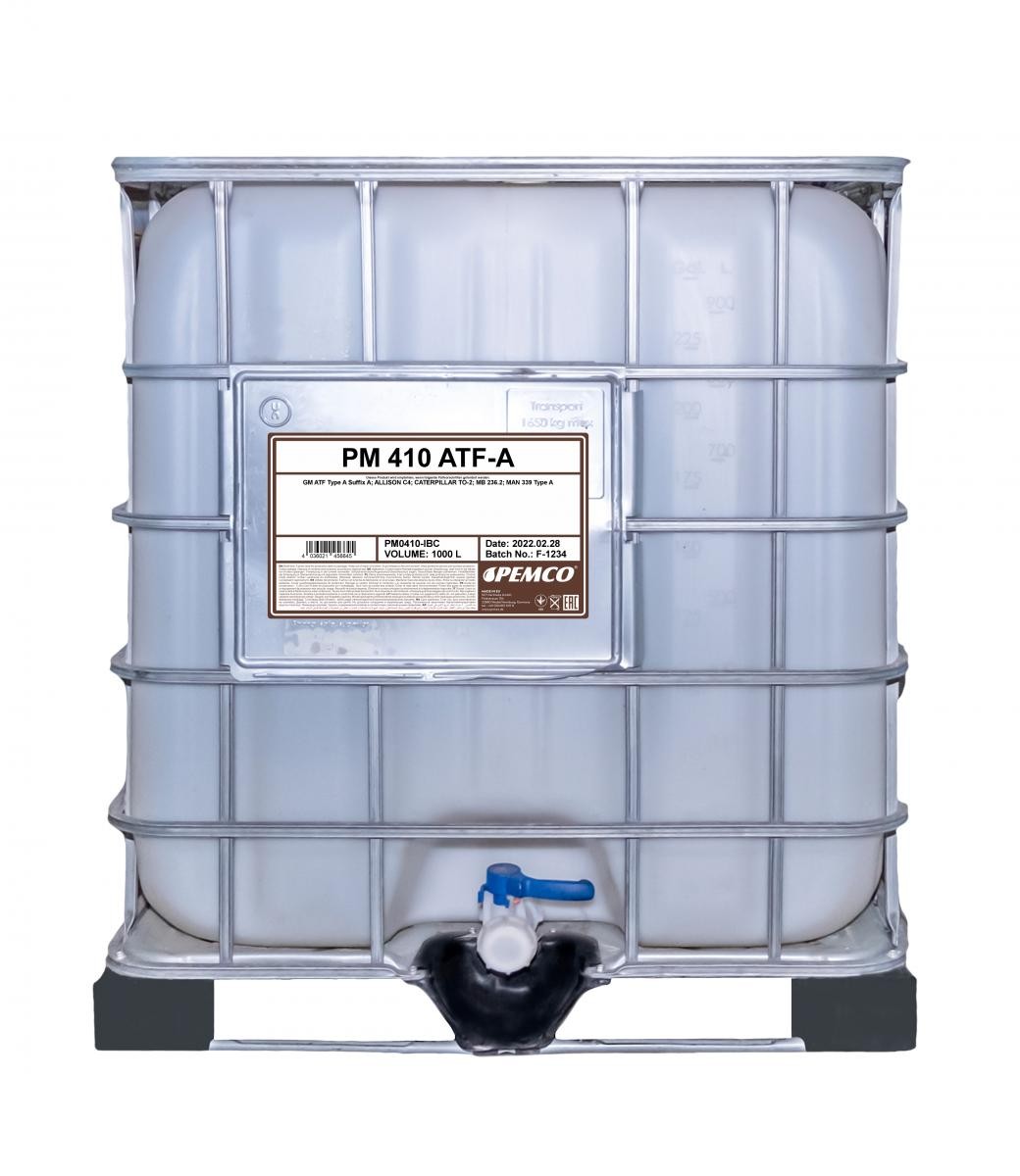 PEMCO Automatic transmission fluid iMATIC 410 ATF-A Article number: PM0410-IBC cheaply