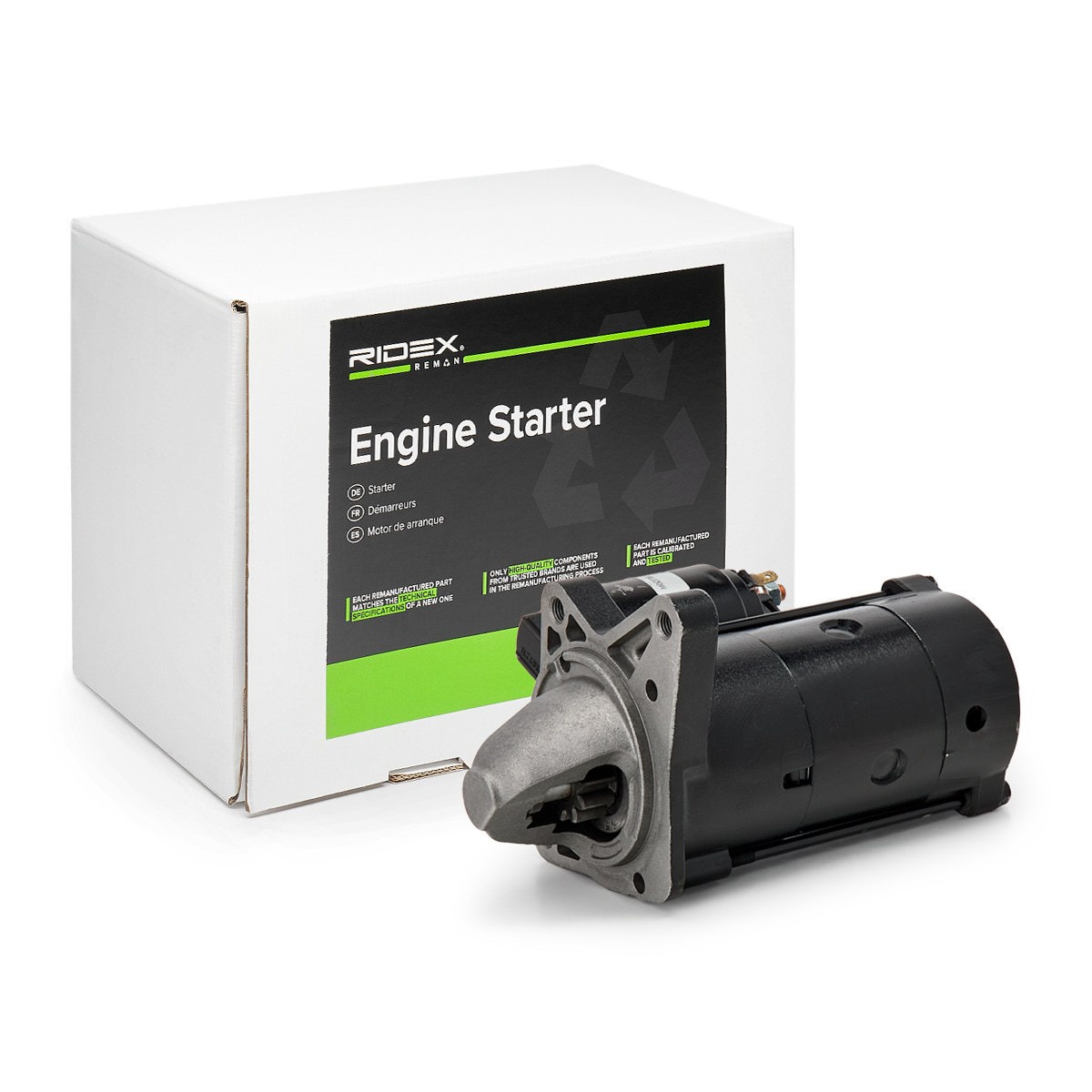 RIDEX REMAN Starter Artikli number: 2S0157R soodsalt