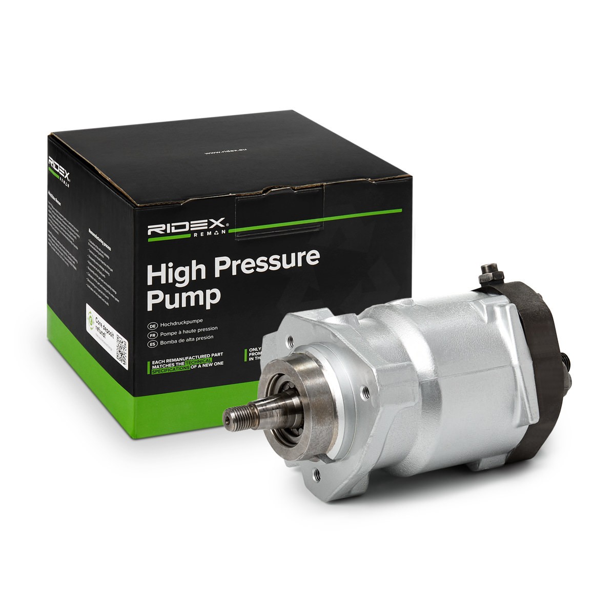 RIDEX REMAN High pressure fuel pump Article number: 3918H0157R cheaply
