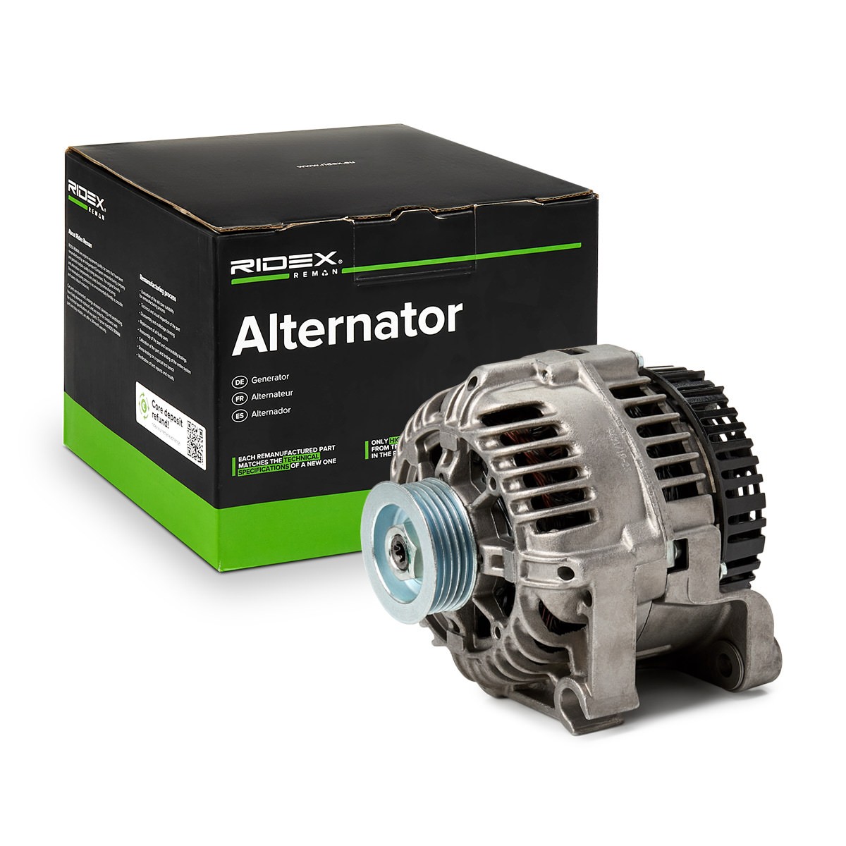 RIDEX REMAN Generaator Artikli number: 4G0718R soodsalt